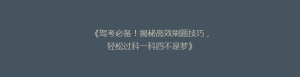 《驾考必备!揭秘高效刷题技巧,轻松过科一科四不是梦》